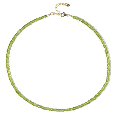 Peridot Silver Necklace