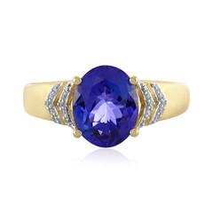 18K AAA Tanzanite Gold Ring (AMAYANI)