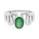 Bahia Emerald Silver Ring