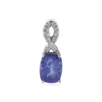 Tanzanite Silver Pendant