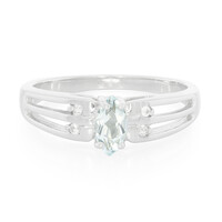 Brazilian Aquamarine Silver Ring