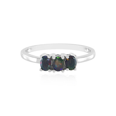 Mezezo Opal Silver Ring