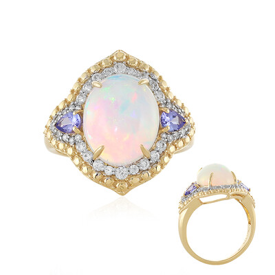 9K Welo Opal Gold Ring (Adela Gold)