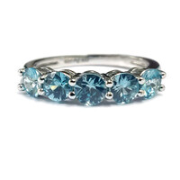 Ratanakiri Zircon Silver Ring