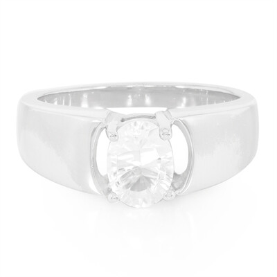 Petalite Silver Ring