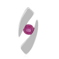 Burmese Ruby Silver Pendant (Pallanova)