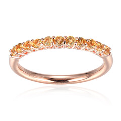 Citrine Silver Ring