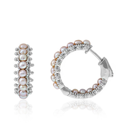 Freshwater pearl Silver Earrings (Dallas Prince Designs)