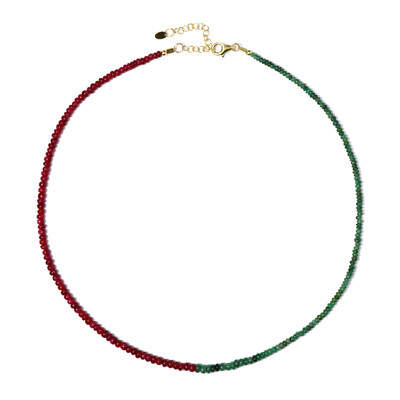 Madagascar Ruby Silver Necklace