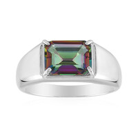 Mystic Quartz Silver Ring