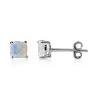 Welo Opal Silver Earrings