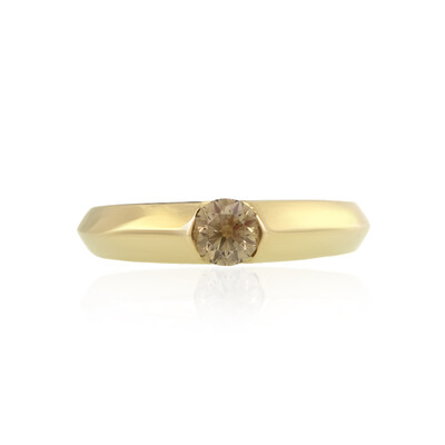 9K SI2 Argyle Champagne Diamond Gold Ring (de Melo)