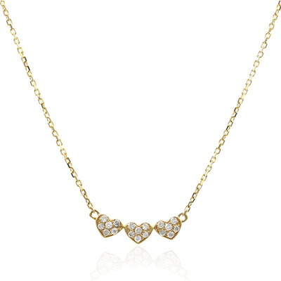 14K I1 (H) Diamond Gold Necklace (CIRARI)