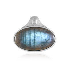 Labradorite Silver Pendant