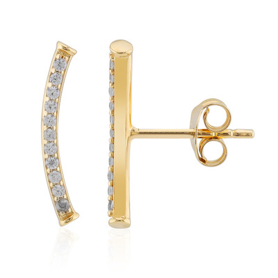 Zircon Silver Earrings