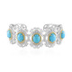 Sleeping Beauty Turquoise Silver Bangle (Dallas Prince Designs)