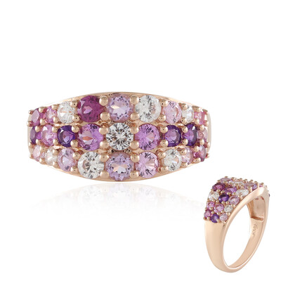 Rhodolite Silver Ring (KM by Juwelo)