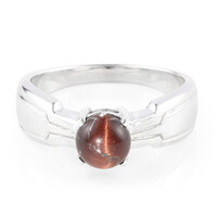 Red Tiger´s Eye Silver Ring