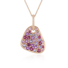 Rhodolite Silver Necklace (KM by Juwelo)