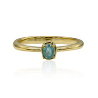 18K Grandidierite Gold Ring (AMAYANI)