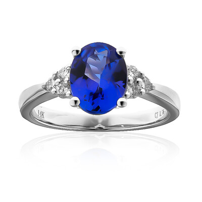 14K AAA Tanzanite Gold Ring (CIRARI)