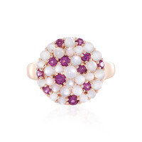 White Moonstone Silver Ring (KM by Juwelo)