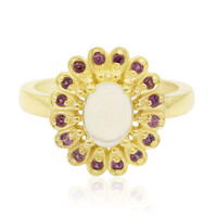 Welo Opal Silver Ring