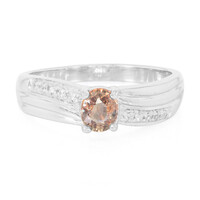 Unheated Colour Change Sapphire Silver Ring