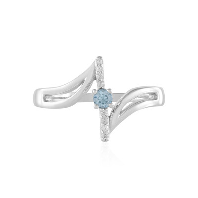 Santa Maria Aquamarine Silver Ring