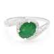 Bahia Emerald Silver Ring
