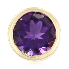 9K Siberian Amethyst Gold Pendant