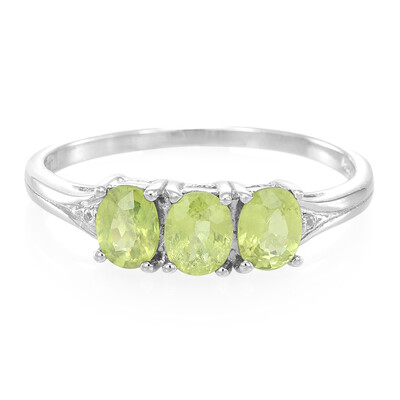 Mozambique Sapphire Silver Ring