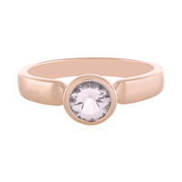 Morganite Silver Ring