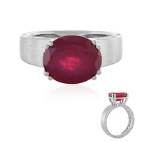 Madagascar Ruby Silver Ring (de Melo)