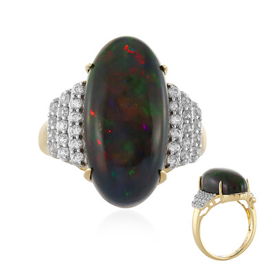 9K Mezezo Opal Gold Ring (Adela Gold)