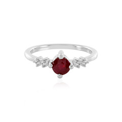 Madagascar Ruby Silver Ring