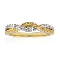 9K SI1 (G) Diamond Gold Ring