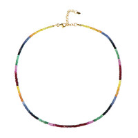 Zambian Emerald Silver Necklace