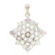 Cuprian Tourmaline Silver Pendant
