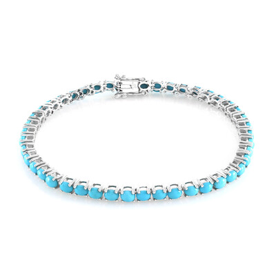 Sleeping Beauty Turquoise Silver Bracelet