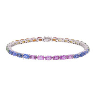14K Fancy Sapphire Gold Bracelet (CIRARI)