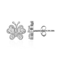 Zircon Silver Earrings