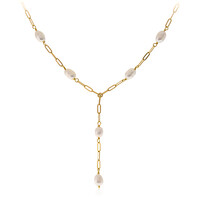 Freshwater pearl Silver Necklace (Joias do Paraíso)