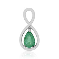 Socoto Emerald Silver Pendant