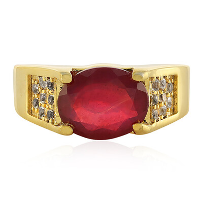 Madagascar Ruby Silver Ring
