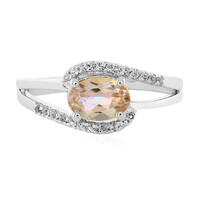 Luna Quartz Silver Ring