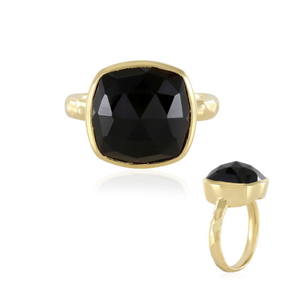 Black Onyx Silver Ring