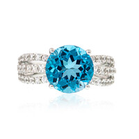 Marambaia Topaz Silver Ring