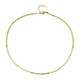 Peridot Silver Necklace