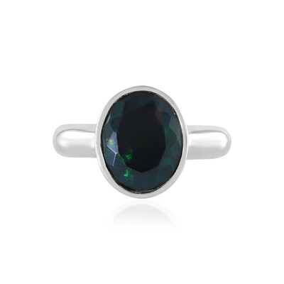 Mezezo Opal Silver Ring